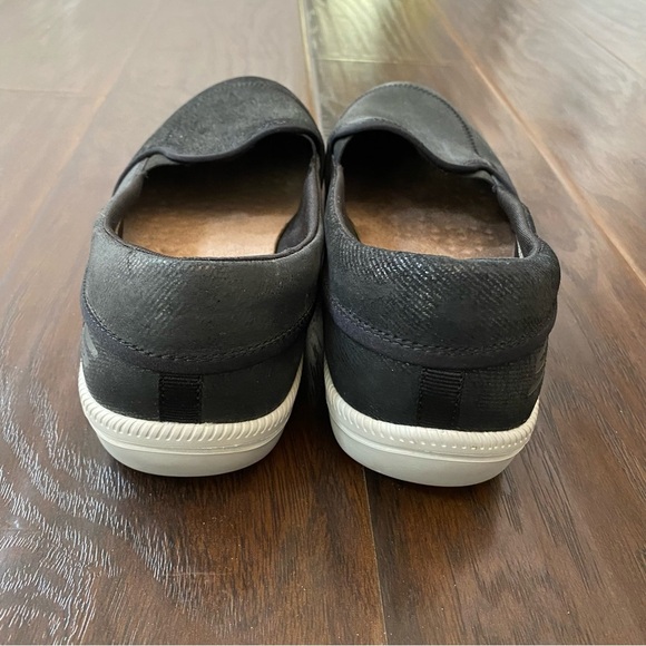 Skechers Air Cooled Goga Mat women’s Leather Upper Black Slip On Shoes Size 10 - Picture 7 of 7